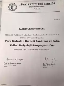 Türk Radyoloji Derneği Pankreas ve Safra Yolları Radyoloji Sempozyumu